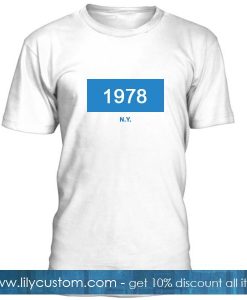1978 NY New York Tshirt