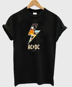 AC DC 1973  T shirt  SU