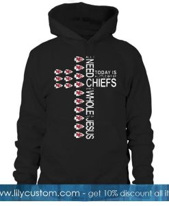 All I need today is a little bit of Kansas City Chiefs and a whole Hoodie