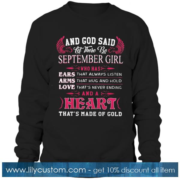 And God Said Let There Be Sweatshirt