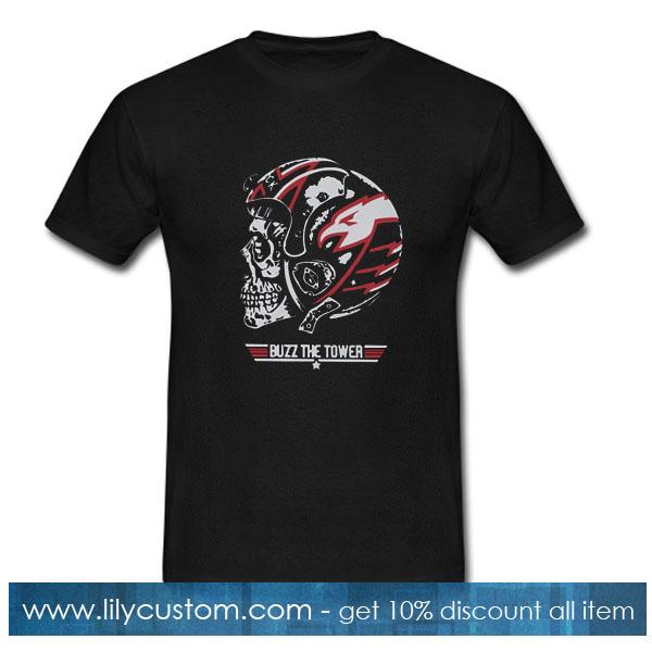 Arizona Cardinals buzz the tower skull T-Shirt