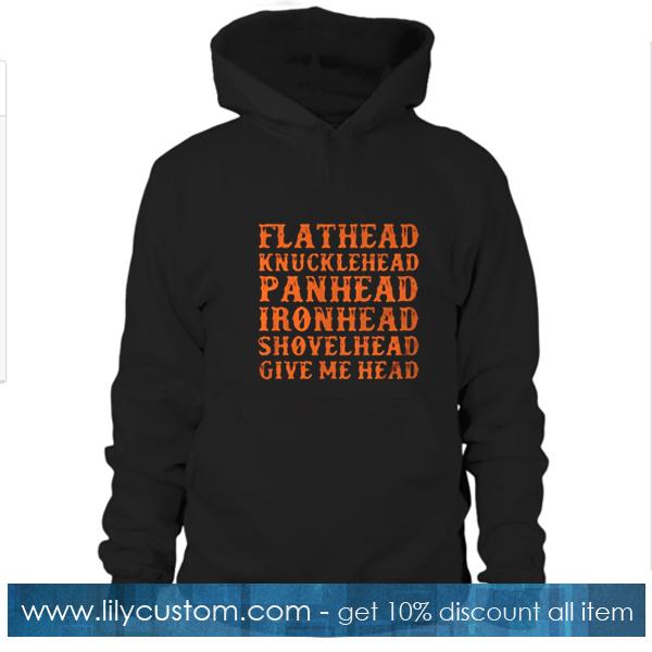 Flathead knucklehead hoodie