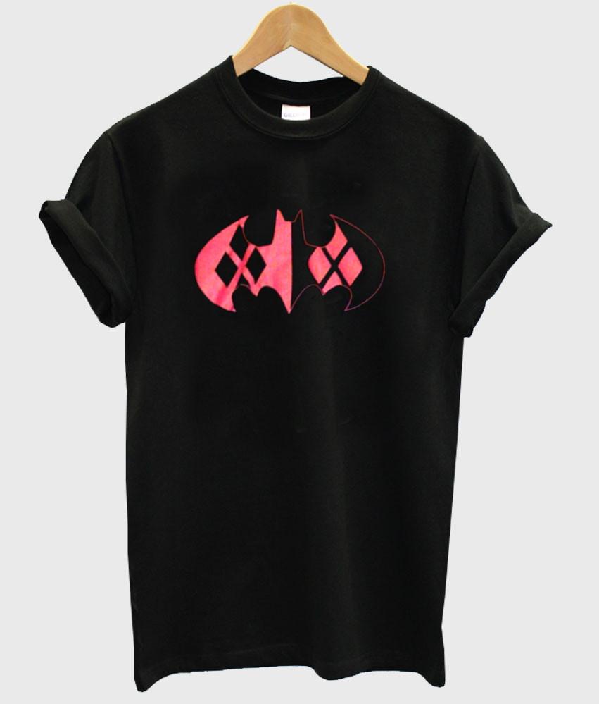 Harley Quinn Bat Logo Shirt - Lilycustom