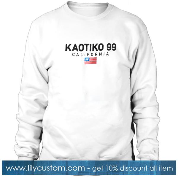 Kaotiko 99 California Sweatshirt Lilycustom