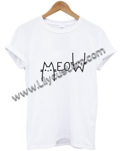 Meow T Shirt Ez025