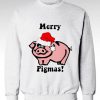 Merry Pigmas Chritsmas sweatshirt