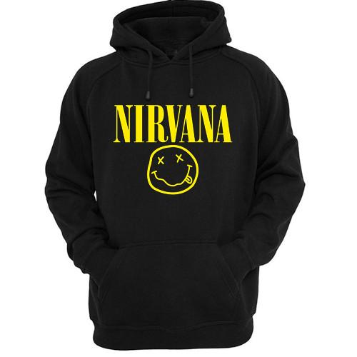 Nirvana Smiley Face Logo Hoodie