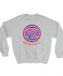 Retro Philadelphia Basketball Sweatshirt