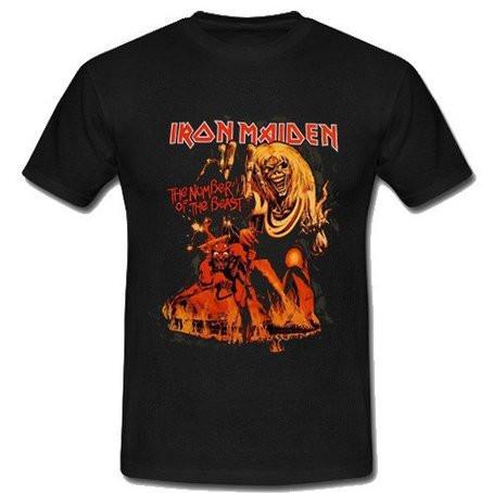 The Number Of The Beast Iron Maiden T-shirt  SU