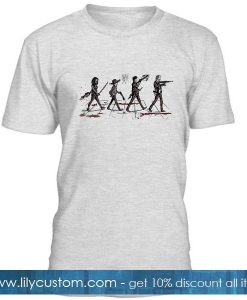 The Walking Dead Abbey Road T Shirt