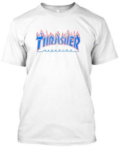 Thrasher Magazine blue tshirt