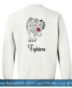 Tiger Fighters Sweatshirt Back