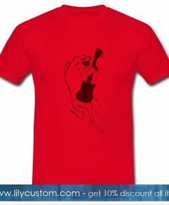 Tiger Guitar T Shirt