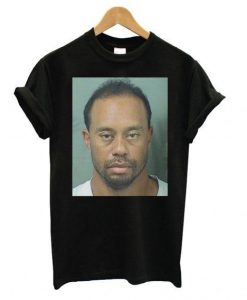 Tiger Woods Mugshot T shirt