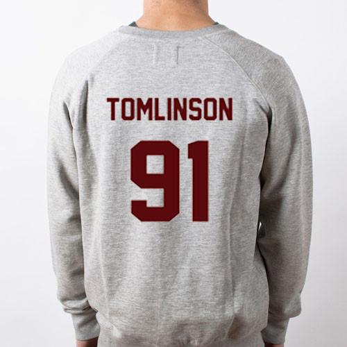 Tomlinson 91 Louis Tomlinson sweatshirt back