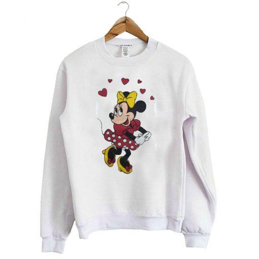 Vintage Retro 80s Minnie Mouse Disney Sweatshirt