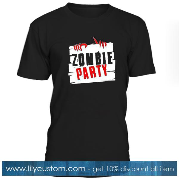 Zombie Party T Shirt