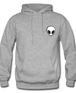 alien grey hoodie