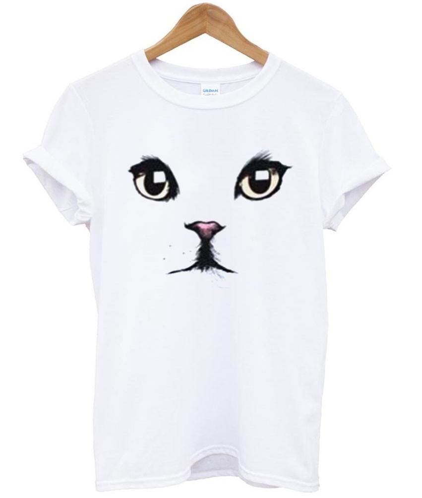 cat face shirt Lilycustom