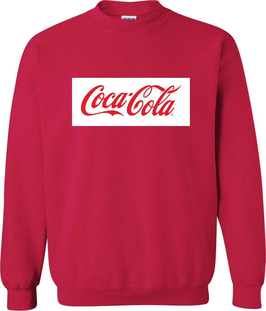 coca cola logo sweatshirt - Lilycustom