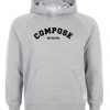 compose whit me hoodie