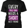 every tall girl couple tshirt