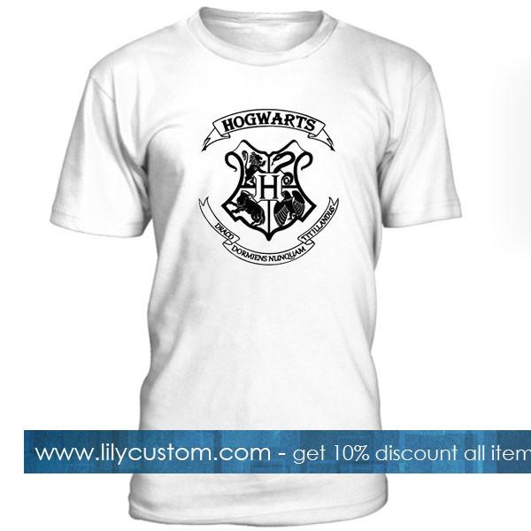 hogwarts logo tshirt