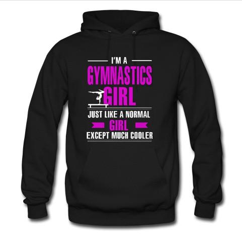 i'm a gymnastics girl hoodie
