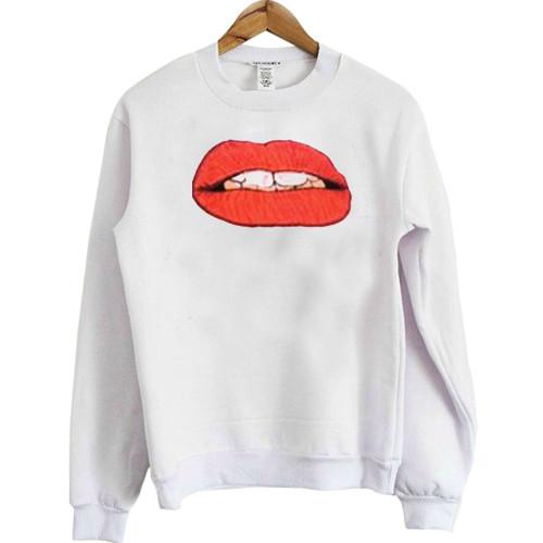 lips funny Sweatshirts