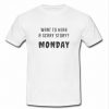 want to hear a scary story t shirt