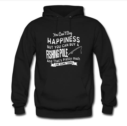 you can't buy happiness hoodie