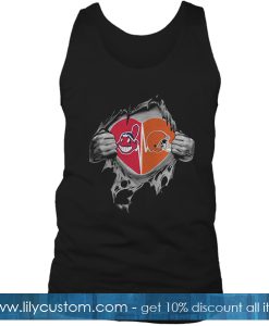 Browns Indians It’s In My Heart Inside Me Tank Top SF