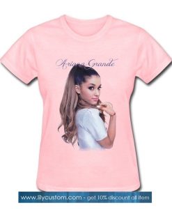 Ariana Grande Teaser Image Print T-Shirt SN