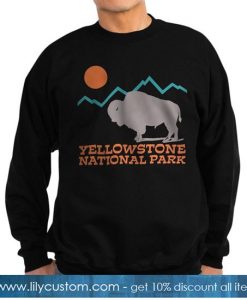 Yellowstone National Park Sweatshirt (dark) SN