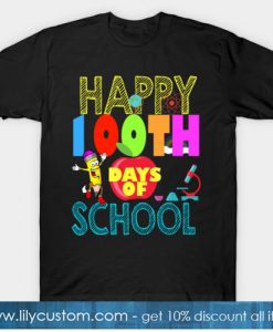 100 days of school T-Shirt-SL