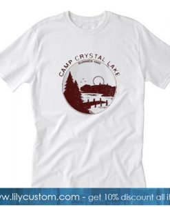 1980 Camp Crystal Lake Counselor T-Shirt SN