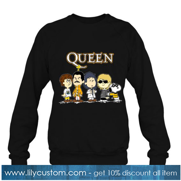 Queen Snoopy sweatshirt -SL - Lilycustom