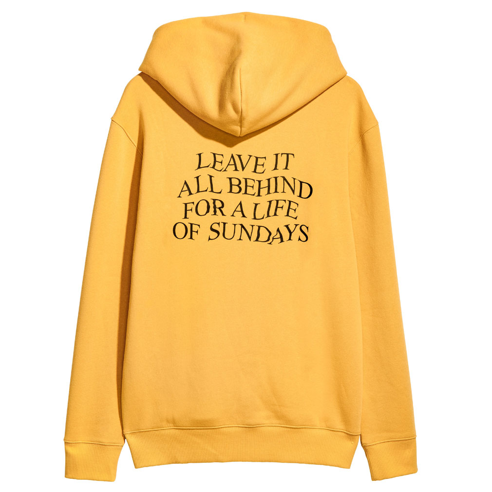 Leave Them All Behind For A life Of Sundays Back Hoodie
