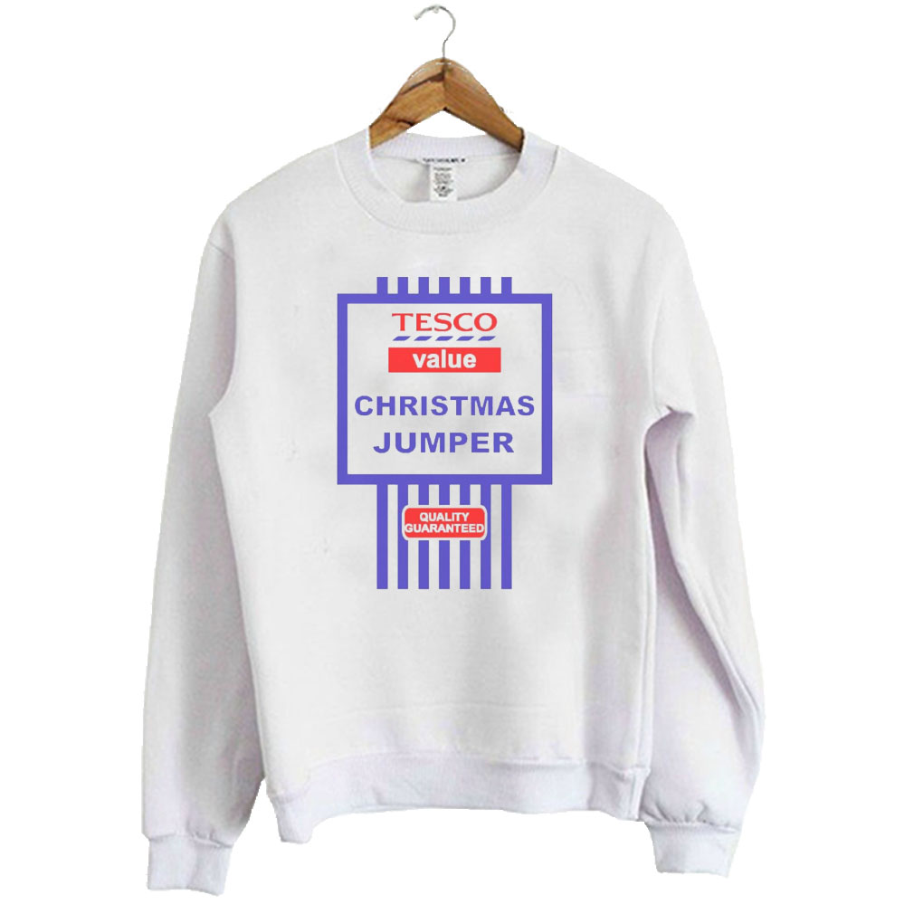 Tesco Value Christmas Jumper Sweatshirt - Lilycustom