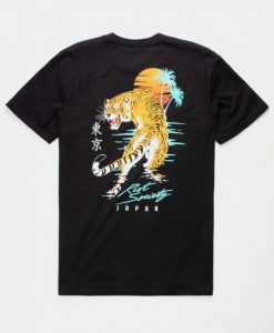 Tiger Sunset tee shirt