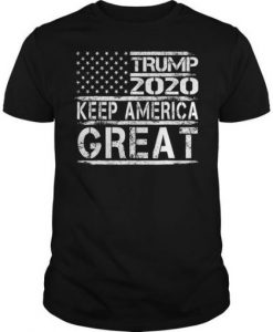 Trump 2020 Flag Keep T-shirt