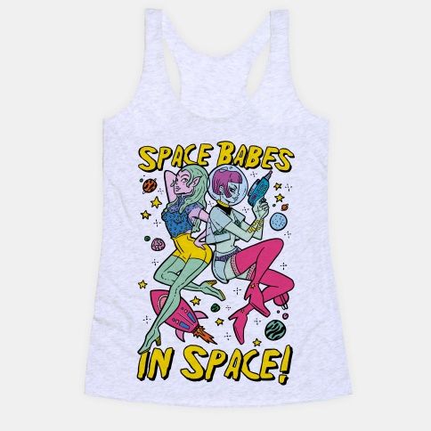 Space Babes In Space tanktop