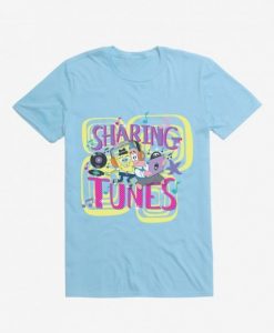 SpongeBob Sharing Tunes T-Shirt