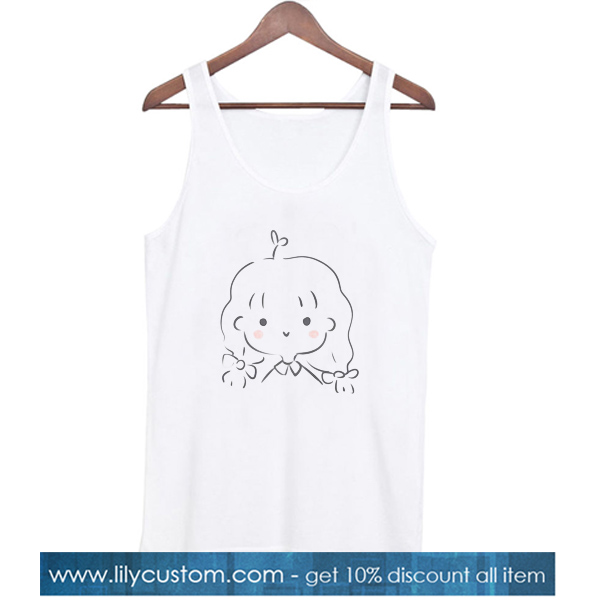 Two Tailed Girl TANK TOP