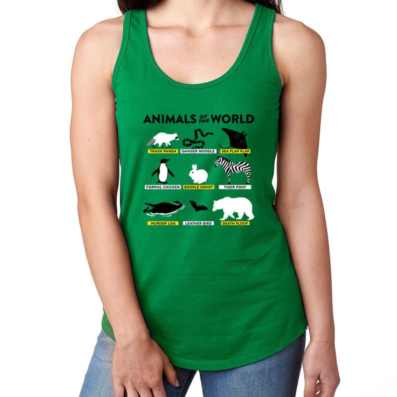 ANIMALS OF THE World tank top NA