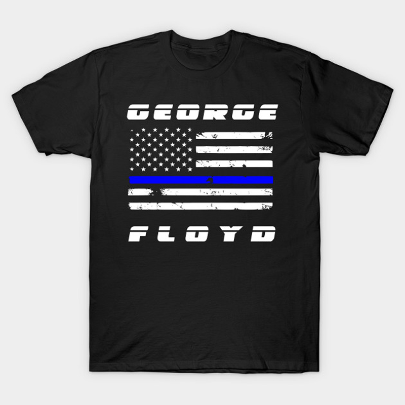 george floyd flag T-Shirt NA