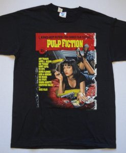 Pulp Fiction Mia Wallace Movie Poster t shirt NA