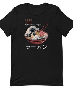 The Great Wave off Kanagawa Ramen T-Shirt NA